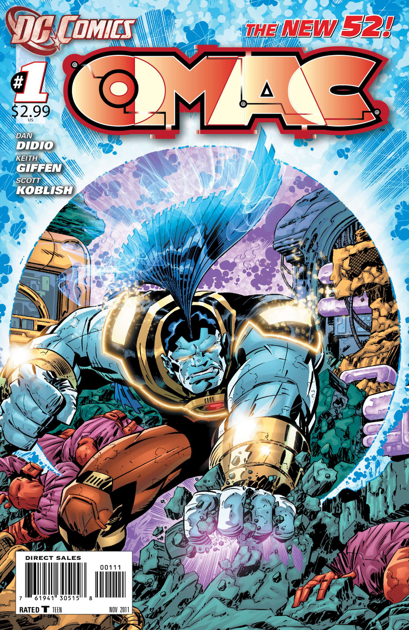 Illustration for article titled Read an exclusive preview of DC Comics' quirky new superhero series, O.M.A.C.